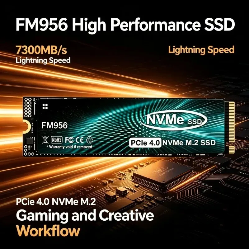 SSD NVMe M.2 2280 originale FM - M.2 Nvme 4Tb Pcie 4.0 Ssd recensione e prezzo